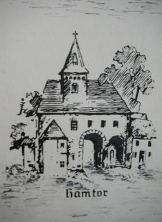 historische Darstellung des Hamtors