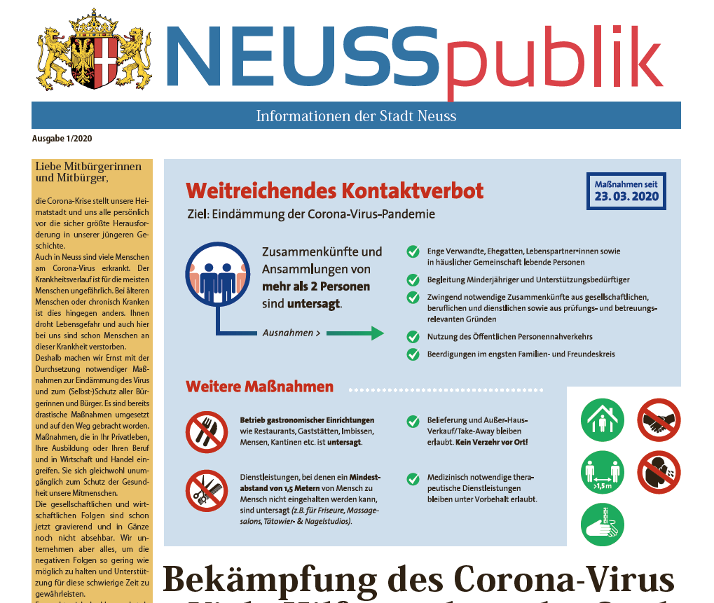 Jetzt in allen Briefkästen in Neuss
