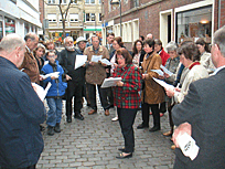 Zur Vorbereitung der Kulturausschusssitzung führten die Stadthistoriker Sabine Sauer und Michael Kaiser durch die Gewölbe des ehemaligen Klarissenklosters.