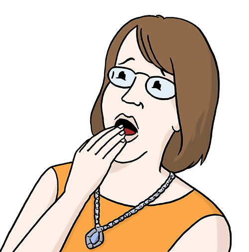 ls_aengstliche-frau.png Eine Frau ist erschrocken und macht sich Sorgen.